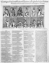 Ein Katalog der verschiedenen Sekten und Meinungen in England und anderen Ländern, 1646